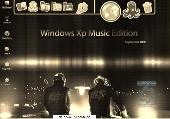 theme windows xp music edition 2009