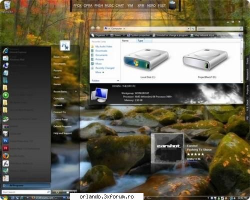 it includes the best windows vista themes out there, such as m11, vista elegance, vista ultimate 2nd