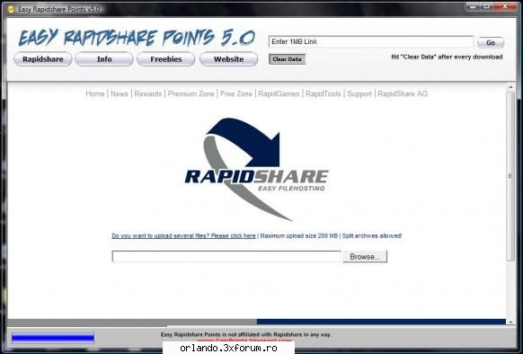 easy rapidshare points works with windows a button to clear all rs with new and easier to use!
*new