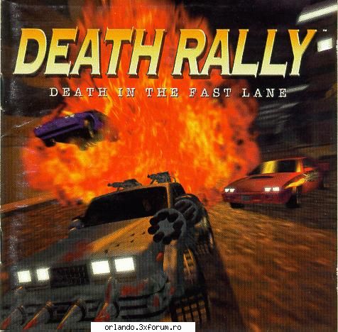 death rally is no ordinary driving game, in death rally, where life is short & hot, fast & deadly.
